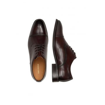 Pantofi barbati  piele naturala maro