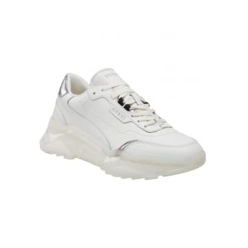 Pantofi barbati  Sintetic - Alb - Alb