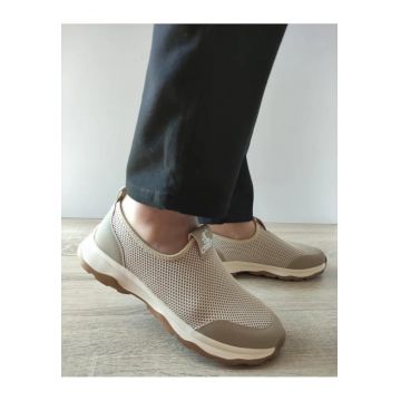 Pantofi Casual Barbati  260003C 03-T Bej - Bej - Bej