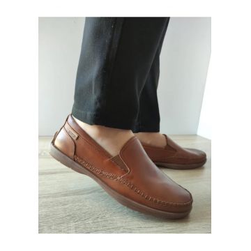 Pantofi Casual Barbati  M9A-3111 Maro Cuero - Maro -