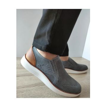 Pantofi Casual Barbati  Y190 Gri - Gri - Gri