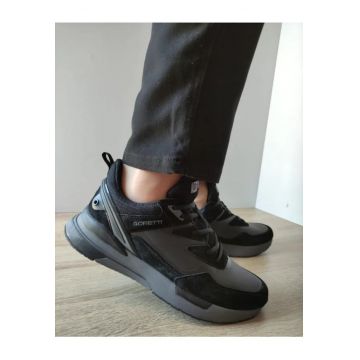 Pantofi Sport Barbati  B100-Cl28002 Negri - Negru - Negru