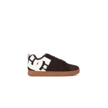 Pantofi sport barbati -  COURT GRAFFIK SE - piele naturala - maro -