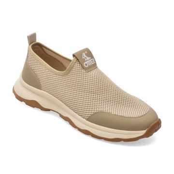 Pantofi sport OTTER bej, V260003, din material textil