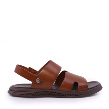Sandale bărbați Benvenuti cognac din piele 3859BS457CO