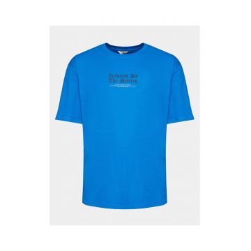 Tricou barbati -  Albastru - Bumbac - Albastru