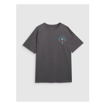 Tricou Barbati  Oversize Antracit - Gri antracit