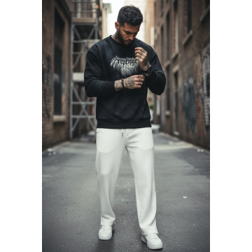 Bluza barbati slim fit  neagra SA25