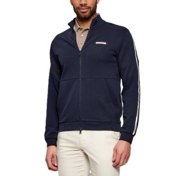 Bluza cu fermoar EA7 TRAIN LOGO SERIES MAN T-TOP  FZ CO PL TAPE