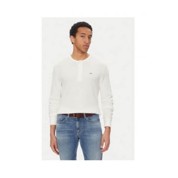 Bluza pentru barbati -  bumbac/poliester - alb