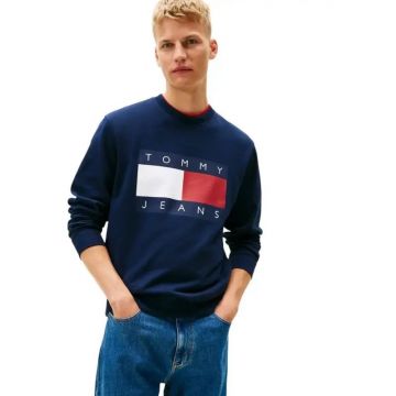 Bluza Tommy Hilfiger TJM REG BIG FLAG CNECK
