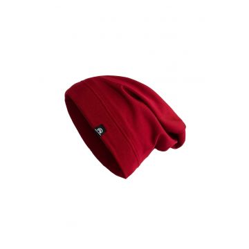 Caciula unisex din fleece Kairak - Rosu inchis