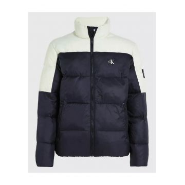Geaca Calvin Klein cu guler mediu -