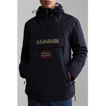 Geaca cu logo - fara inchidere Rainforest - Bleumarin