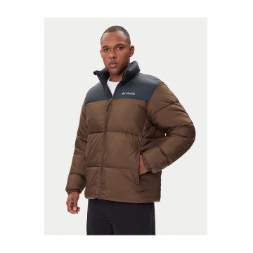 Geaca de iarna barbati  maro/negru