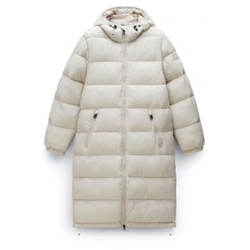 Geaca lunga matlasata