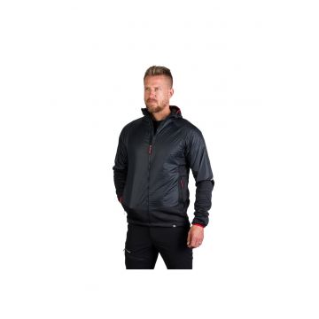 Jacheta hibrida de outdoor pentru barbati Cervino - Negru