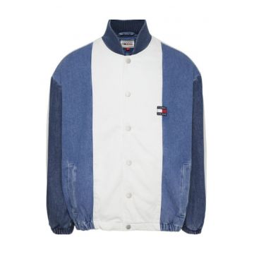 Jacheta regular fit cu logo -