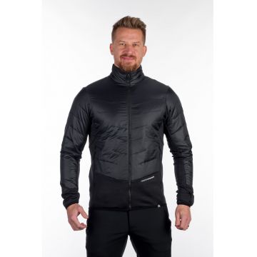 Jacheta rezistenta la vant pentru drumetii Hybrid - Negru