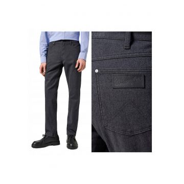 Pantaloni Barbati -  Greensboro - Regular Fit - Cu Fermoar - 5 Buzunare - Lungi - Bumbac - W31-L34 US - Gri
