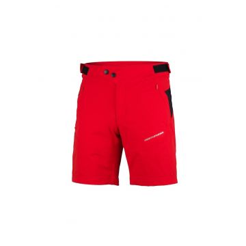 Pantaloni scurti de ciclism barbati Loke - Rosu