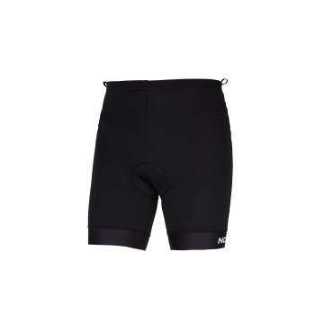Pantaloni scurti de ciclism elastici pentru barbati William - Negru