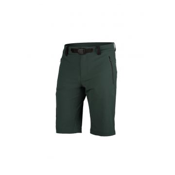 Pantaloni scurti elastici pentru barbati Clark - Verde inchis