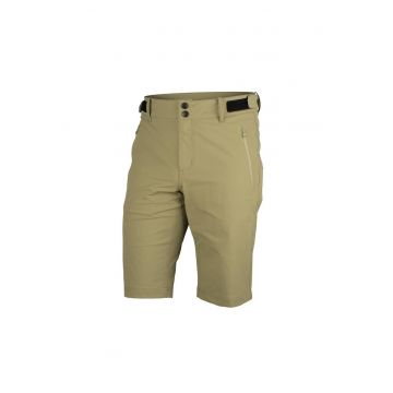 Pantaloni scurti elastici pentru barbati Horac - Verde/Gri