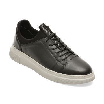 Pantofi sport GRYXX negri, BS3810, din piele naturala
