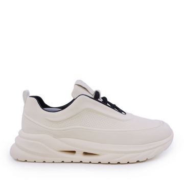 Sneakers ușori bărbați Enzo Bertini albi din piele 3661BP843A