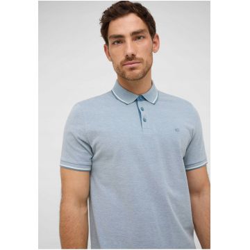 Tricou Polo Barbati -  Style Palco - Regular Fit - Maneci Scurti - Cu Nasturi - Design Clasic - Bumbac - 2XL - Albastru