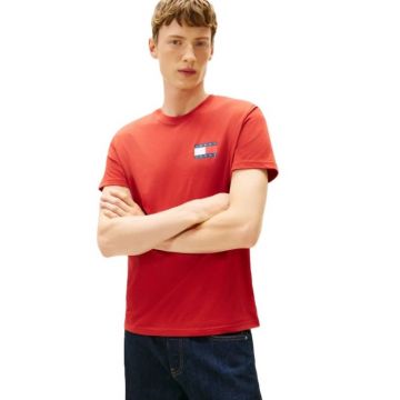 Tricou Tommy Hilfiger TJM SLIM ESSENTIAL FLAG TEE EXT
