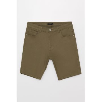 Bermude slim fit - Maro inchis