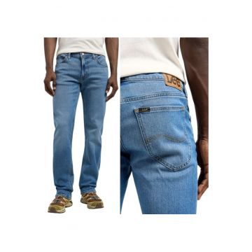 Blugi bărbați  Daren - talie joasă - albastru - Albastru