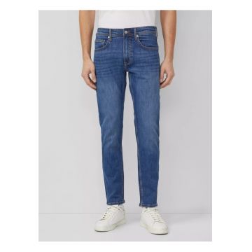 Blugi barbati Nelio - cu talie medie si croiala Slim fit - Albastru - W30 L32