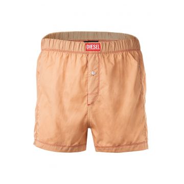 Boxeri cu cusaturi contrastante - Maro camel