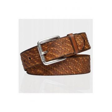 Curea barbati -  100% piele naturala - 85cm - maro