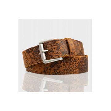 Curea barbati -  100% piele naturala - maro - 100 Cm