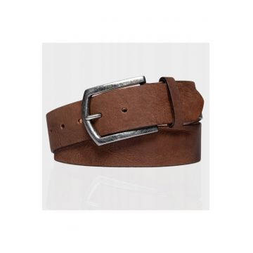 Curea barbati -  design clasic - piele naturala - 105 Cm - maro