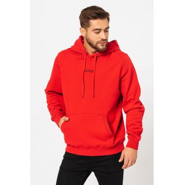 Hanorac cu buzunar kangaroo - Rosu