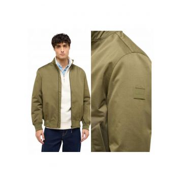 Jacheta Barbati -  Style Limon - Regular Fit - Decolteu In V - Fermoar - Caldura Si Confortabila - Maneci Lungi - Poliester - 2XL INTL - Verde