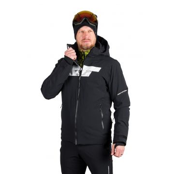 Jacheta cu buzunare multiple pentru ski Volos - Negru