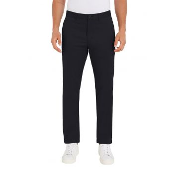 Pantaloni chino cu croiala dreapta Denton - Negru