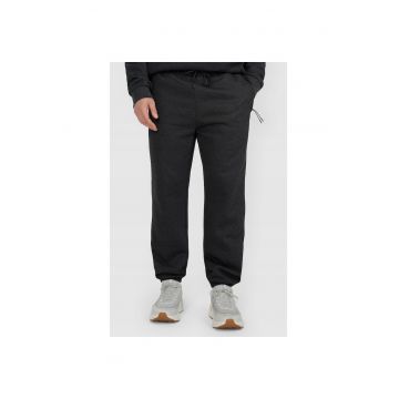 Pantaloni de sport barbati -  bumbac - gri inchis