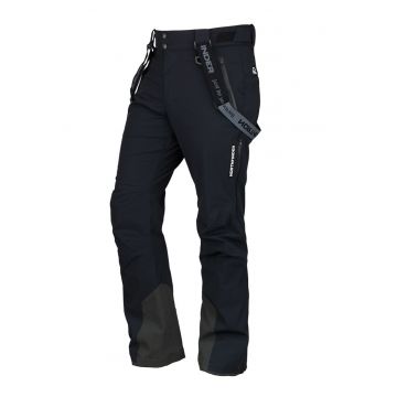Pantaloni impermeabili si rezistenti la vant - pentru schi Howard - Negru/Bleumarin