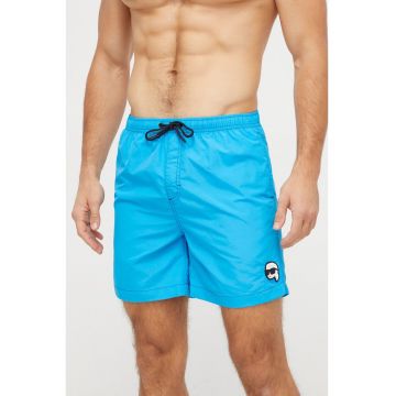 Pantaloni scurti de baie -  Albastru deschis - Mini Logo 1262