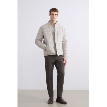 Pantaloni slim fit - Maro inchis