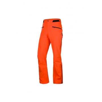 Pantaloni softshell de schi 3L BURT pentru bărbați - Portocaliu