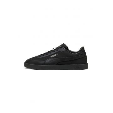 Pantofi sport Club II flatform din piele - Negru