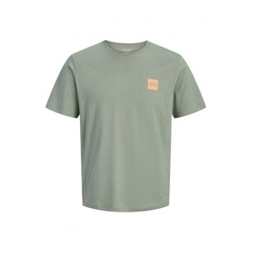 Tricou barbati cu guler rotund - JWHBRANDY - Verde masliniu